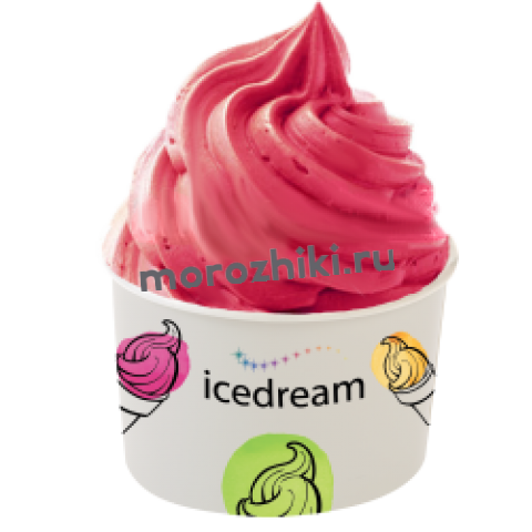 Плодово-ягодное пюре-мороженое Клубника